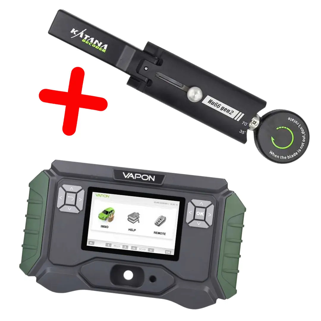 Vapon | VP996 | OBD Automotive Key Programmer Tool | 80% vehicle model coverage (Free katana decoder HU66) Vapon | VP996 | OBD Automotive Key Programmer Tool | 80% vehicle model coverage (Free katana decoder HU66)